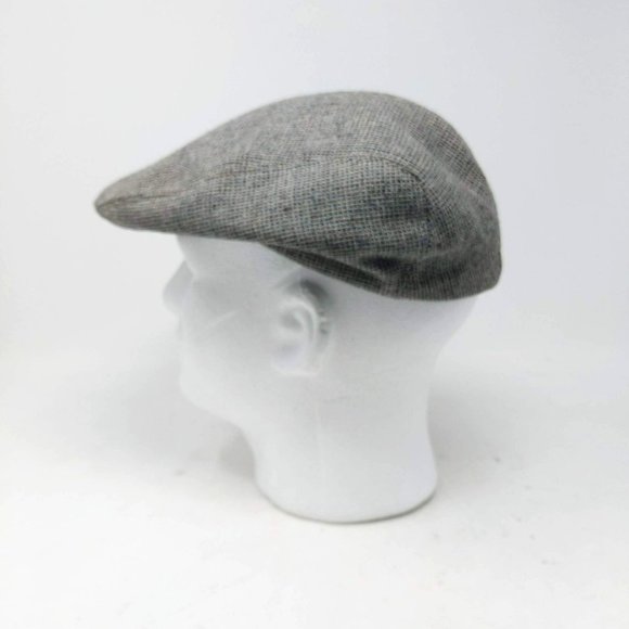 Vintage Totes Gray Tweed Newsboy Cap - Picture 4 of 8